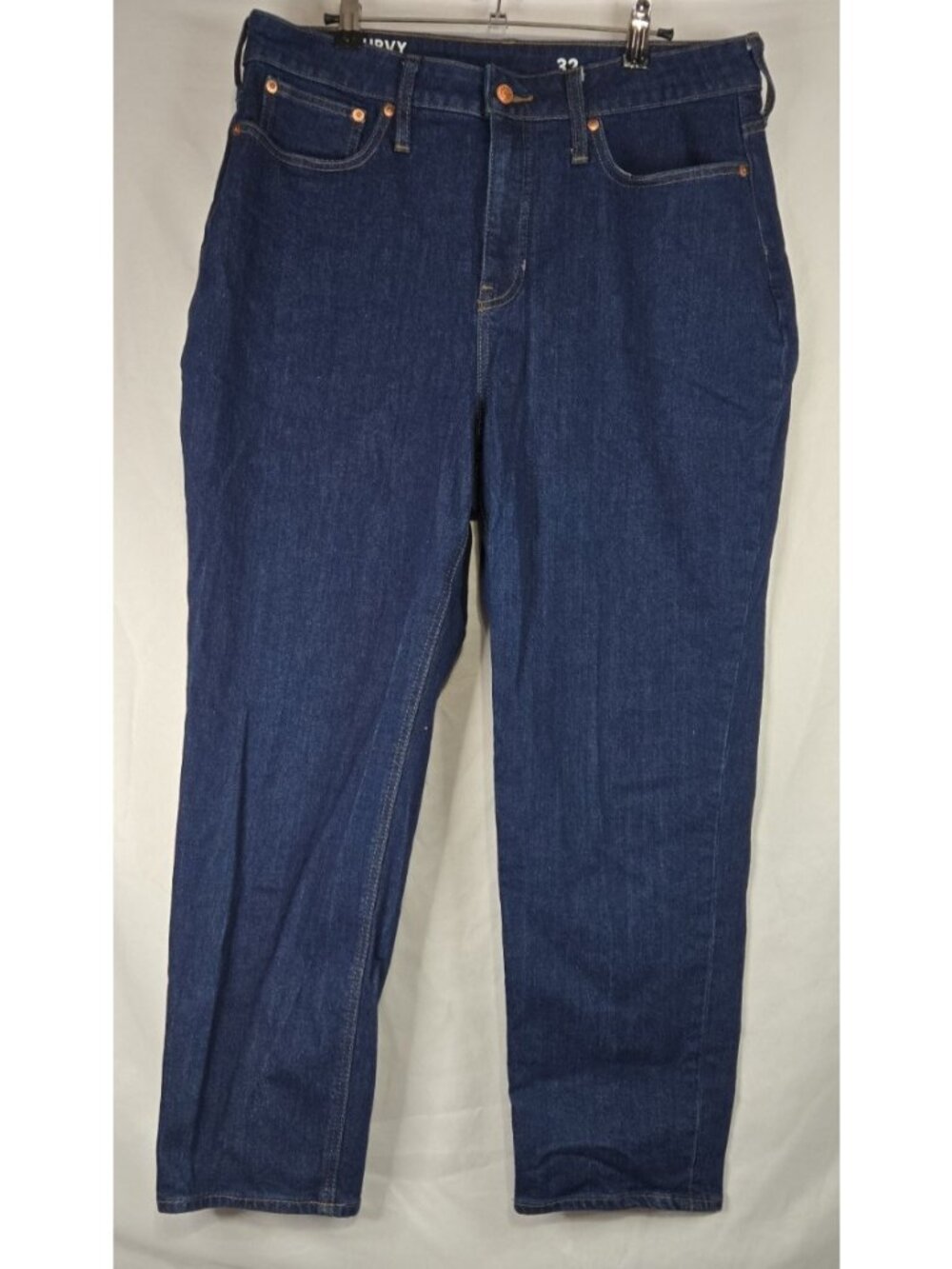 J Crew Jeans Womens Size 32 Blue Denim Curvy Classic
